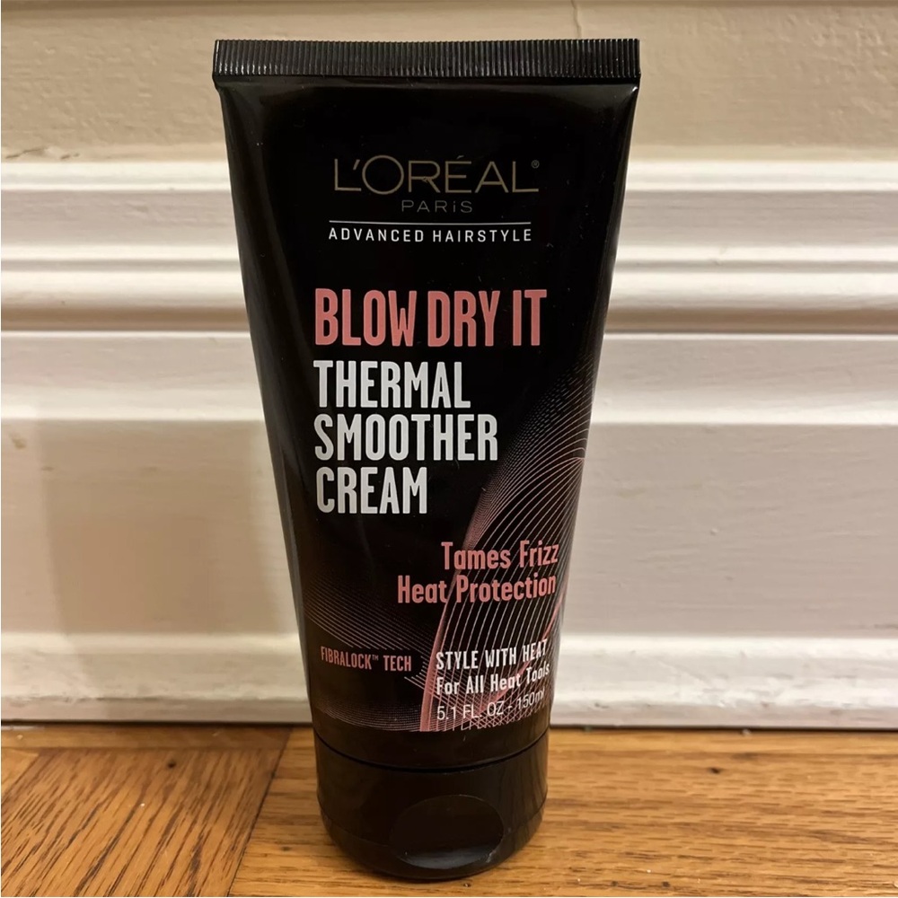 L’Oréal- Advanced Hairstyle- Blow Dry It- Thermal smoother cream- 5.1oz- New!